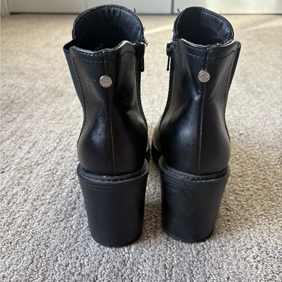 Black Ankle Boots - Picture 2 of 4